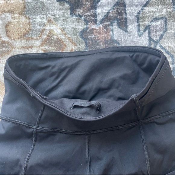 Lululemon Fast and Free Crop II 19" Non-Reflective Capri Black Leggings - Picture 3 of 5